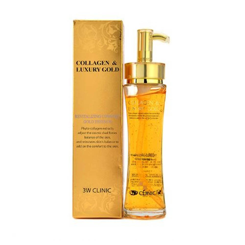 3W Clinic Collagen & Luxury 24k Gold Essence 150ml
