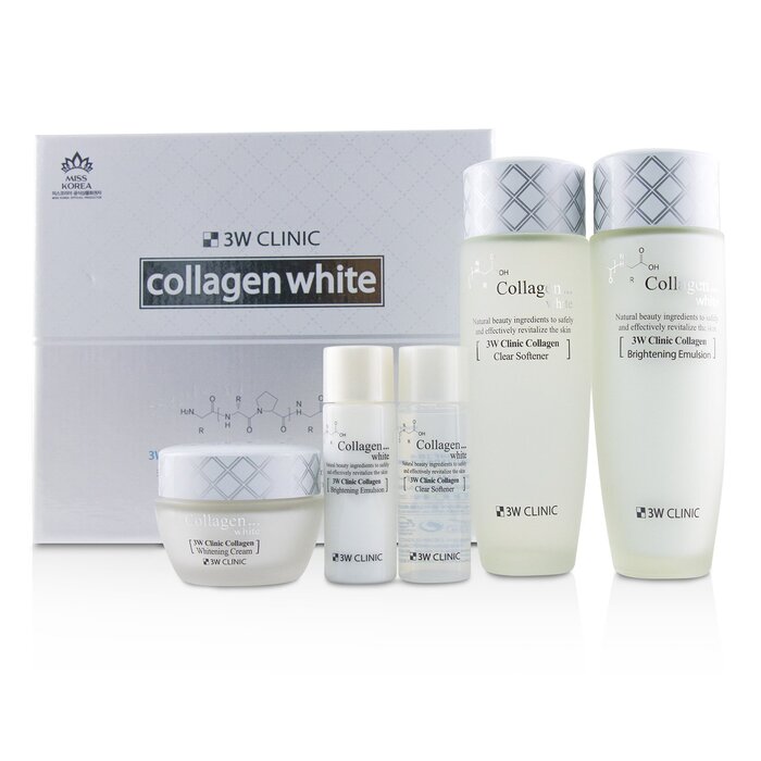 3W Clinic Collagen White Skin Care Set 5pcs
