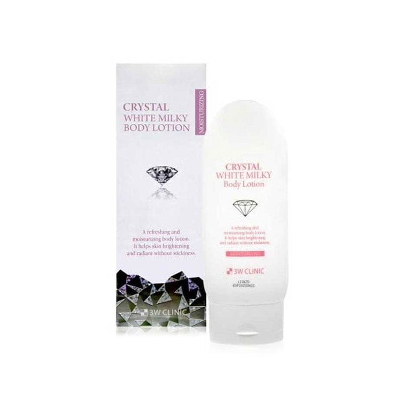 3w Clinic Crystal White Milky Body Lotion 150g