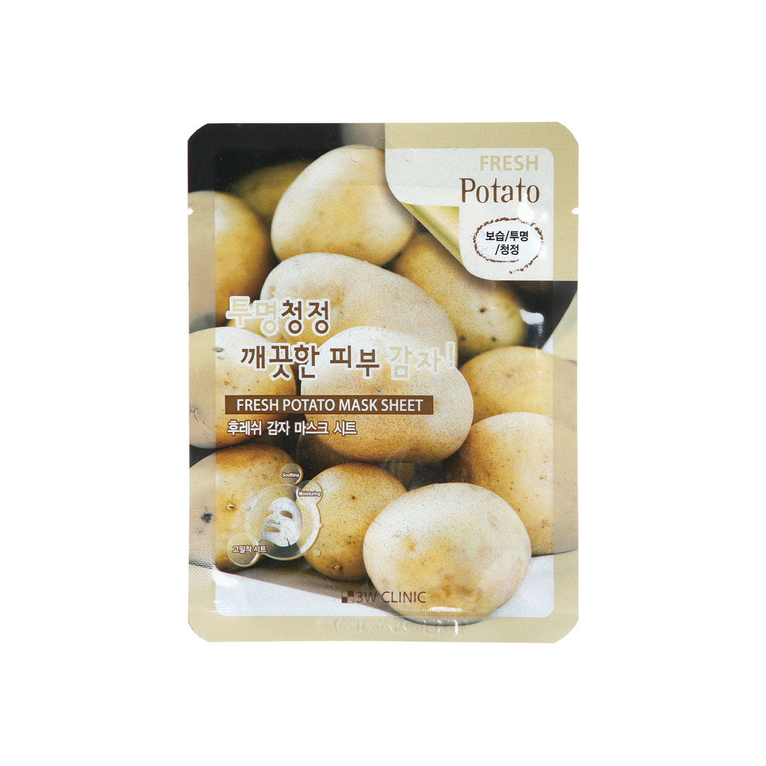 3W Clinic Fresh Potato Sheet Mask 23ml