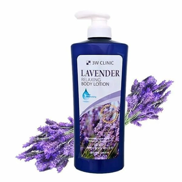 3W Clinic Relaxing Body Lotion- Lavender 550ml
