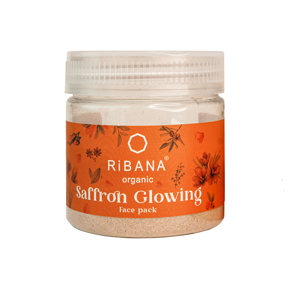 Ribana Saffron Glowing Face Pack 50g