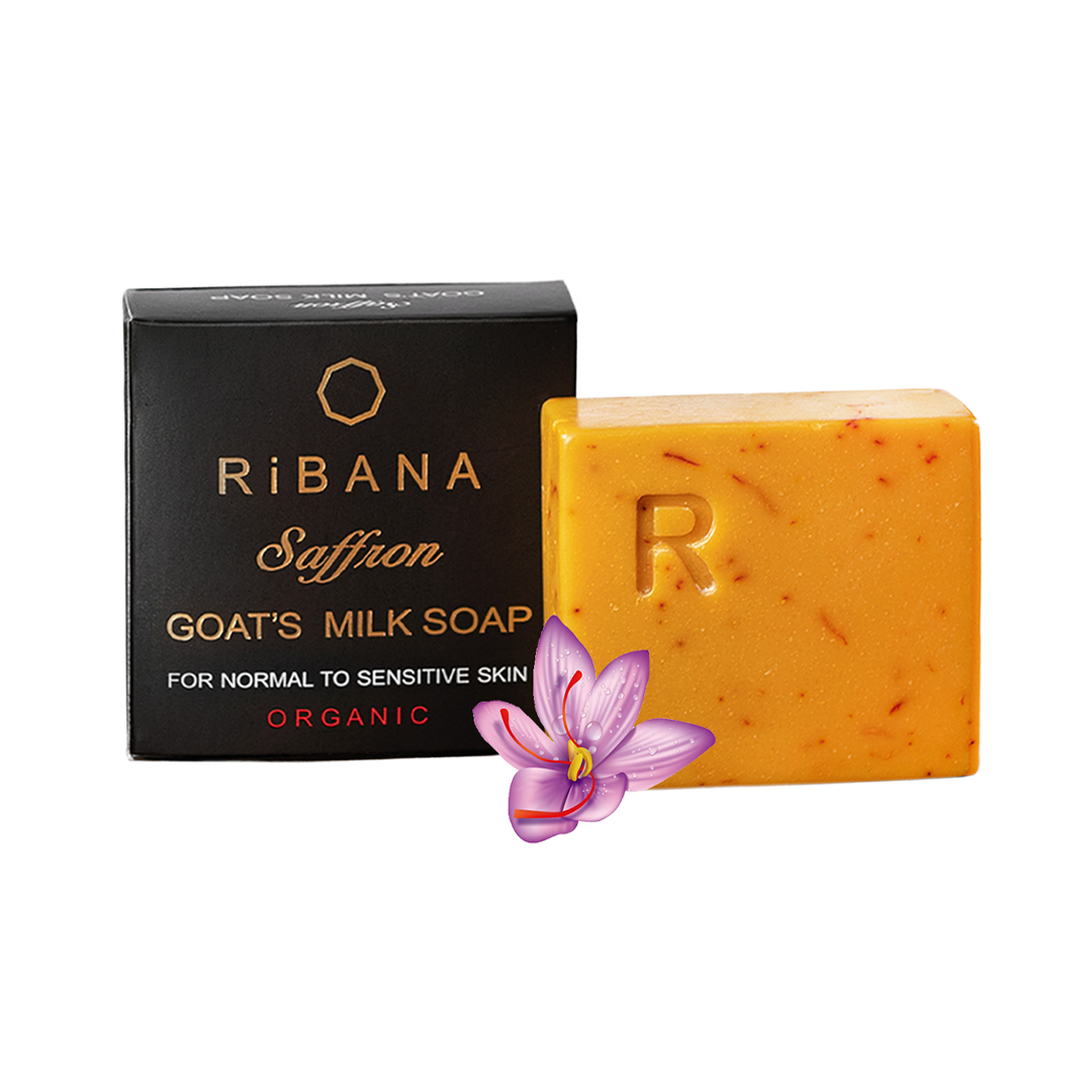 Ribana Saffron Goats Milk Soap 110g