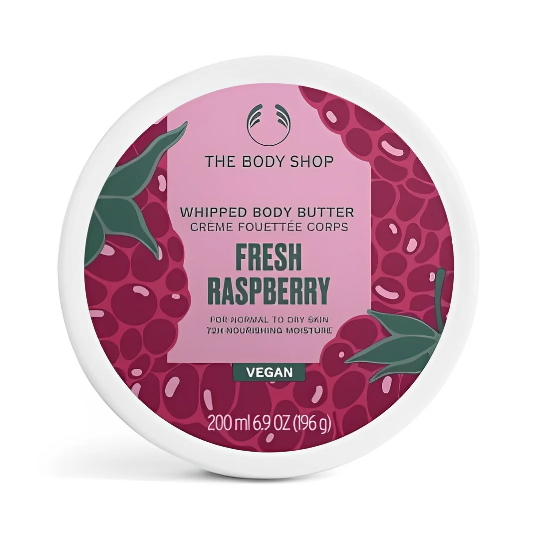 The Body Shop Whipped Body Butter Fresh Raspberry Vegan 200ml