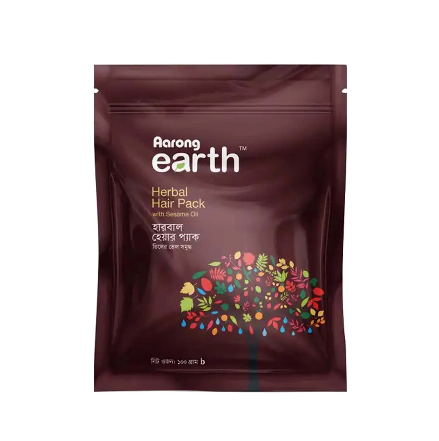 Aarong Earth Herbal Hair Pack With Sesame Oil 100g