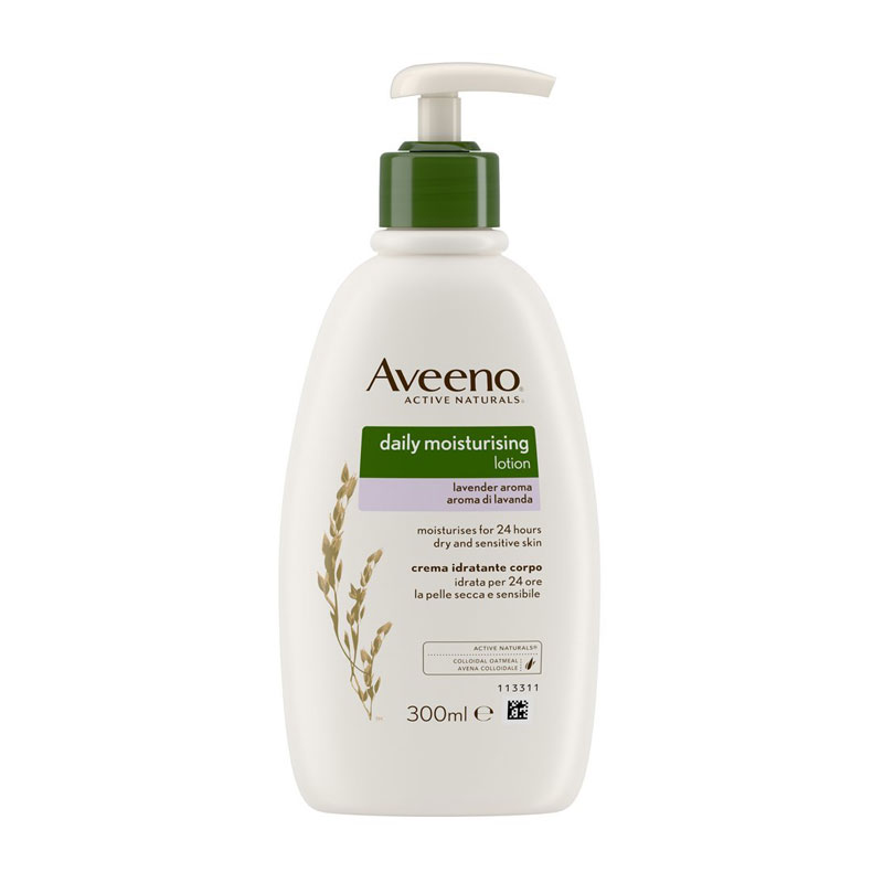 Aveeno Active Naturals Daily Moisturizing Lotion Lavender Aroma 300ml