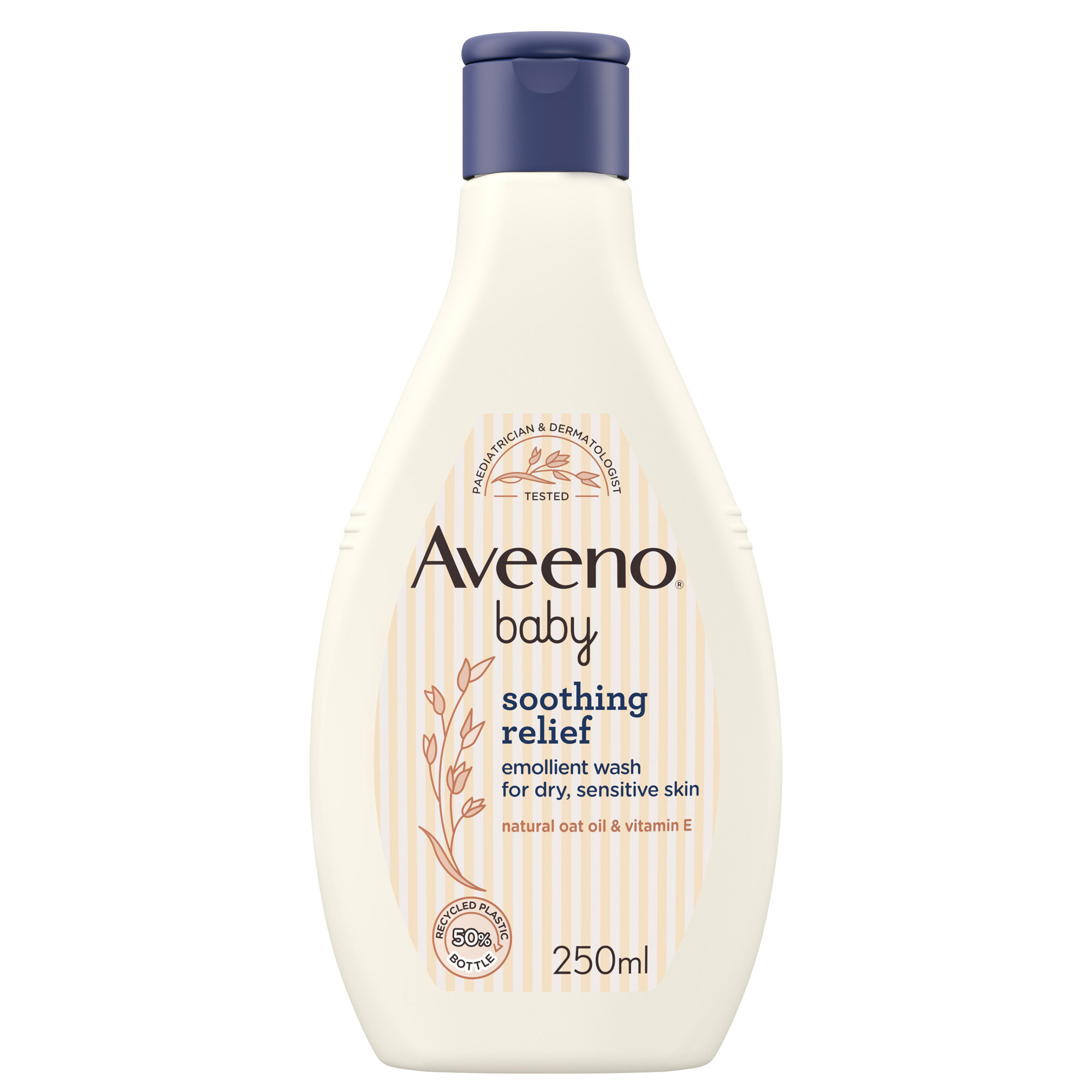 Aveeno Baby Soothing Relief Emollient Wash for Dry & Sensitive Skin 250ml