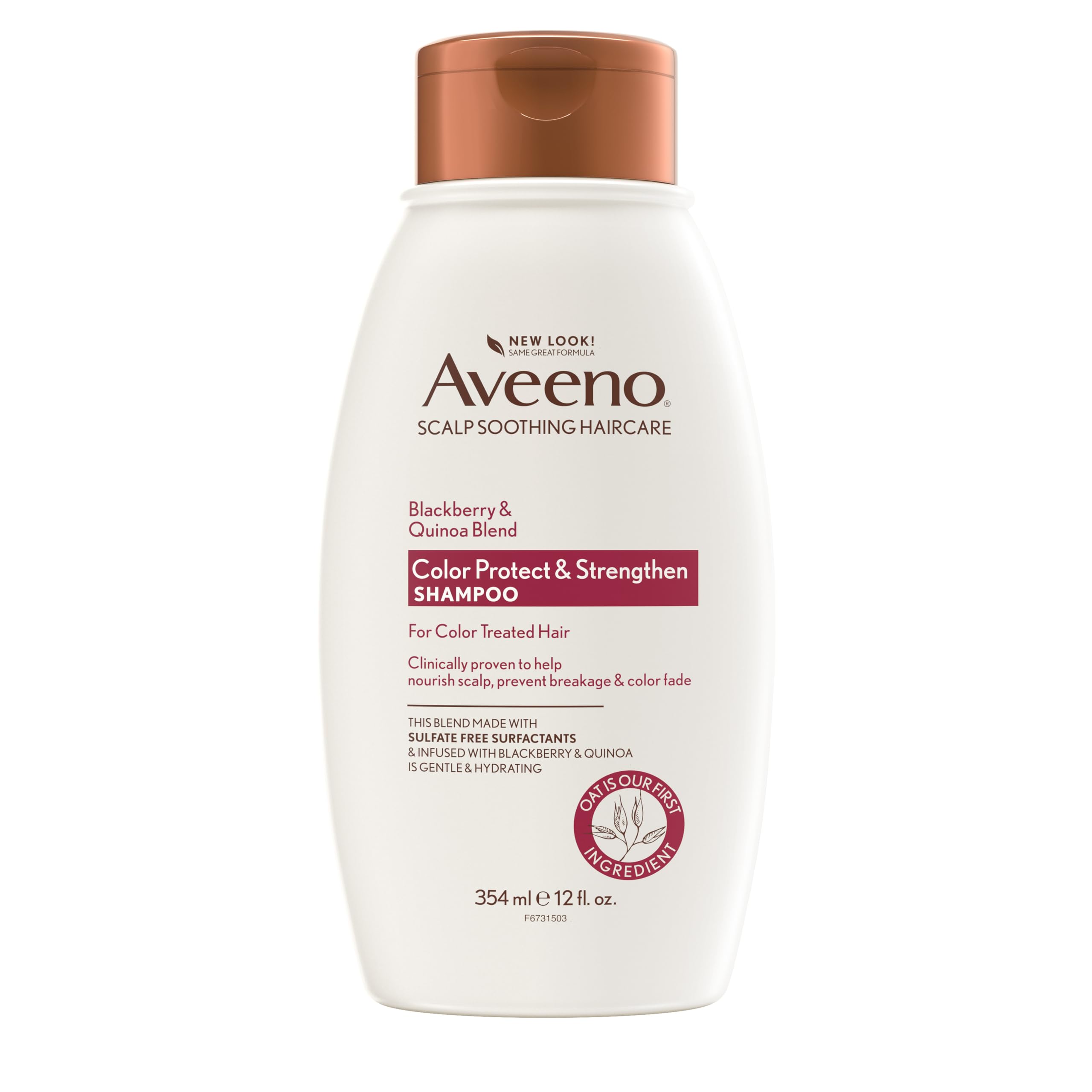Aveeno Blackberry & Quinoa Blend Shampoo 354ml