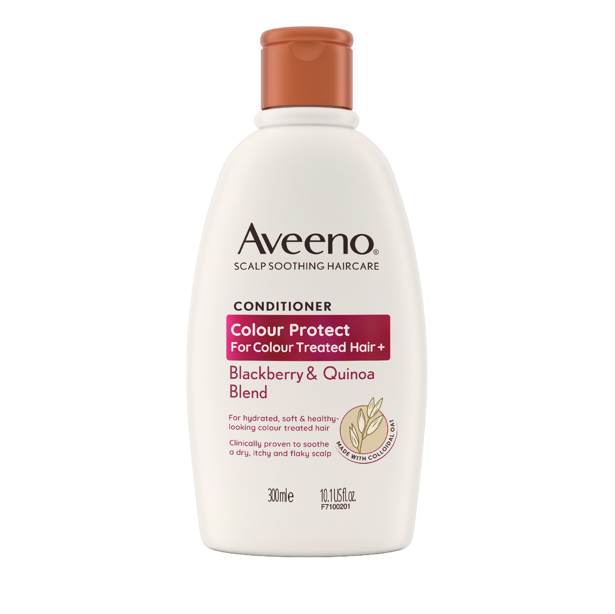 Aveeno Colour Protect Conditioner For Colour Treated Hair Blackberry & Quinoa Blend 300ml