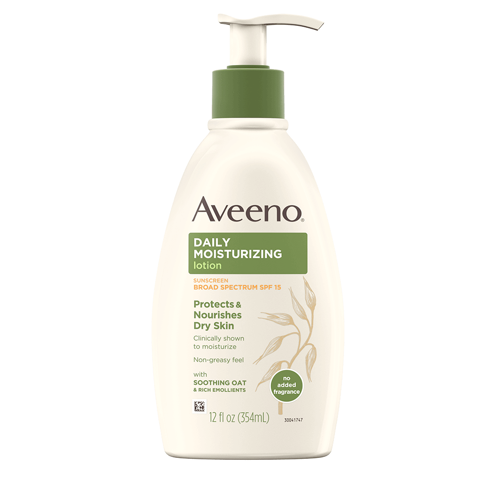 Aveeno Daily Moisturizing Body Lotion with Broad Spectrum SPF 15 Sunscreen 354ml