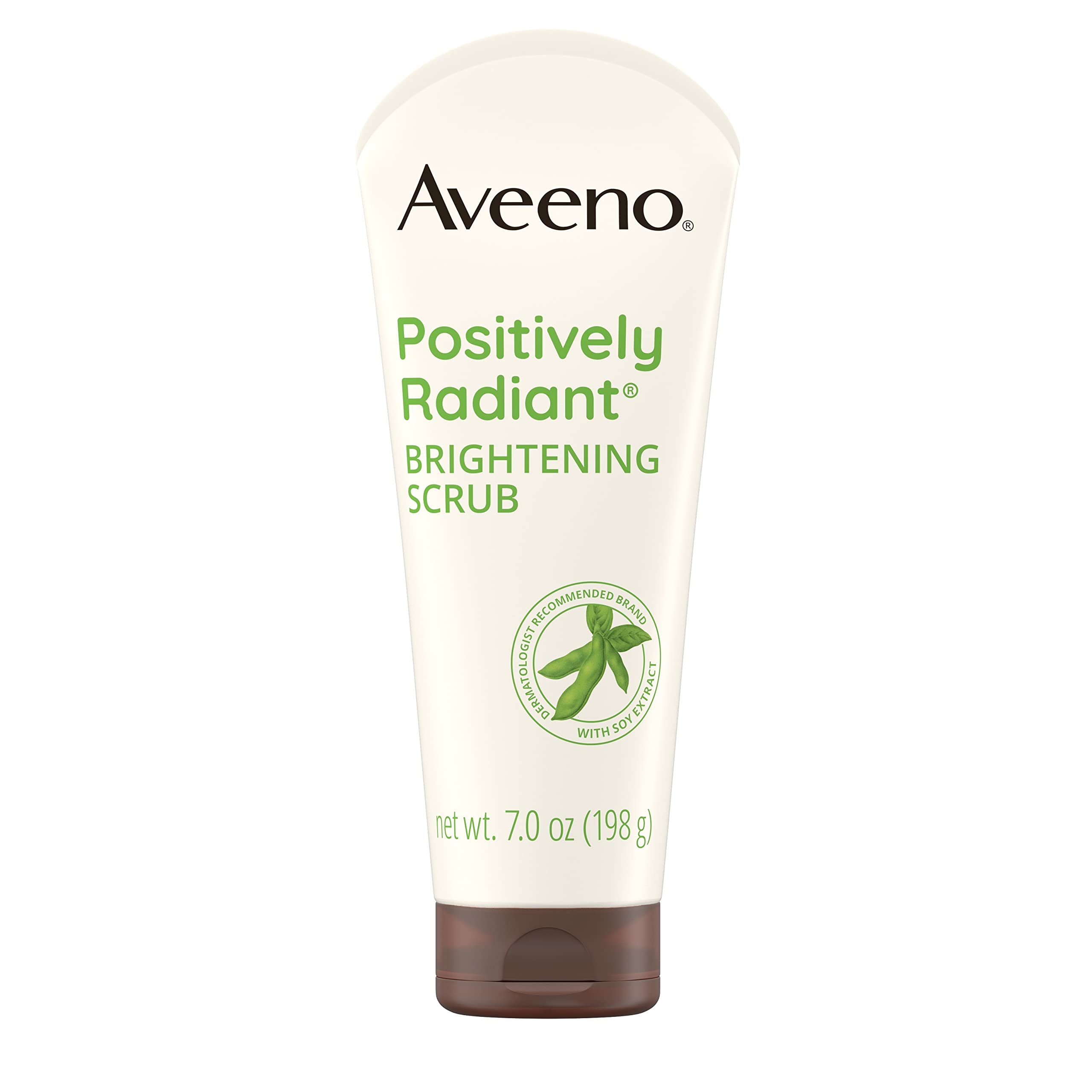 Aveeno Positively Radiant Skin Brightening Exfoliating Daily Facial Scrub 198g