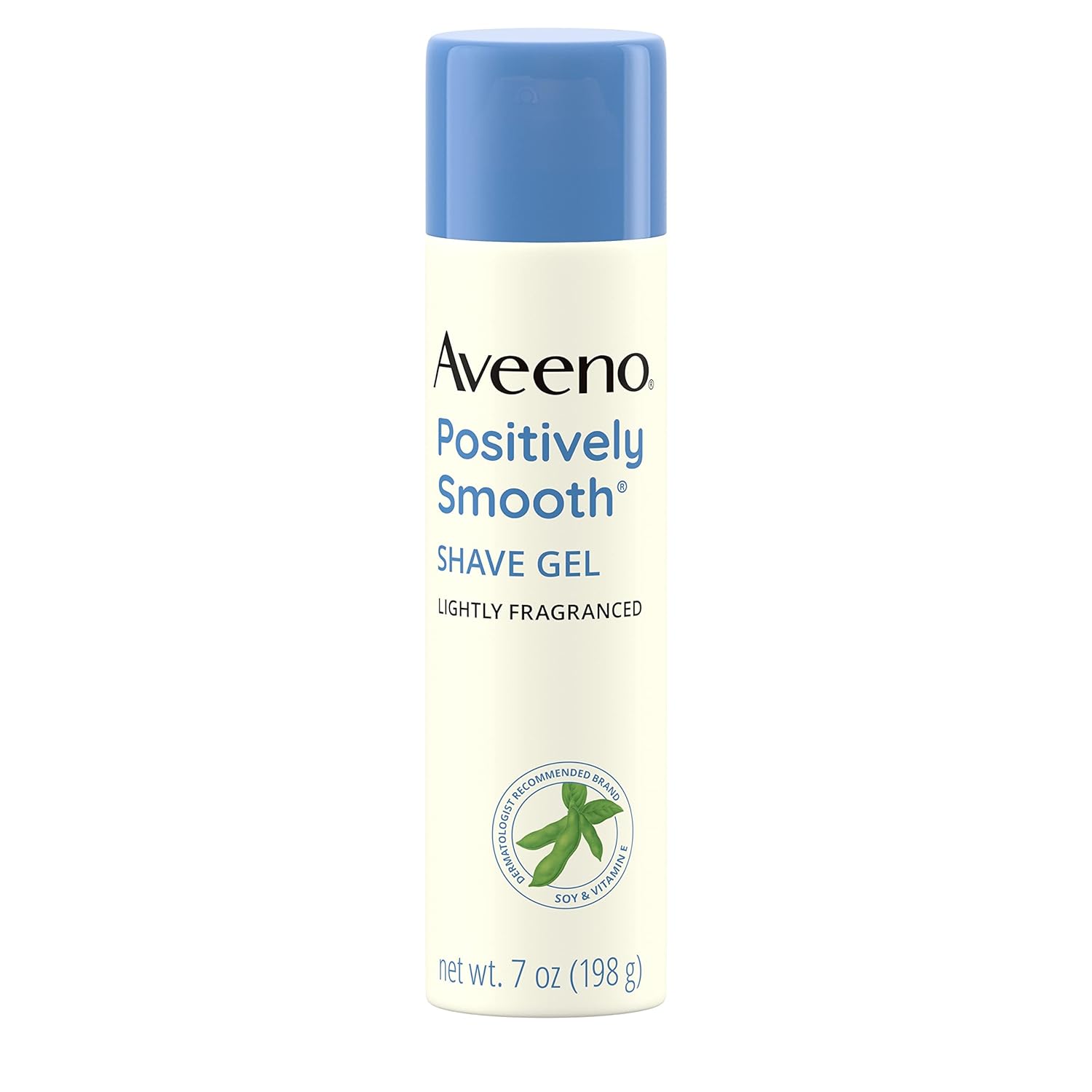 Aveeno Positively Smooth Shave Gel With Soy & Vitamin E 198g