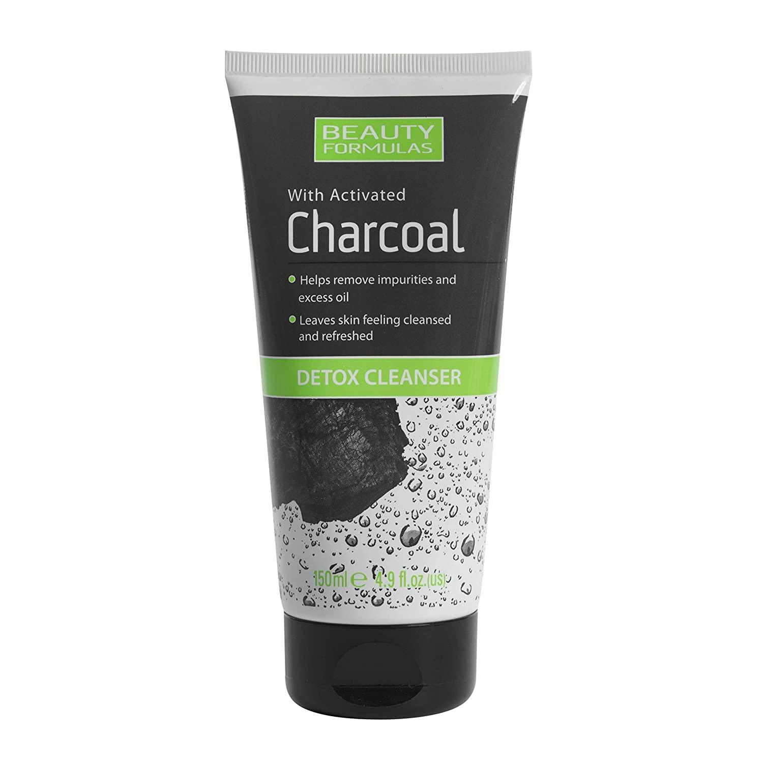 Beauty Formulas Activated Charcoal Detox Cleanser 150ml
