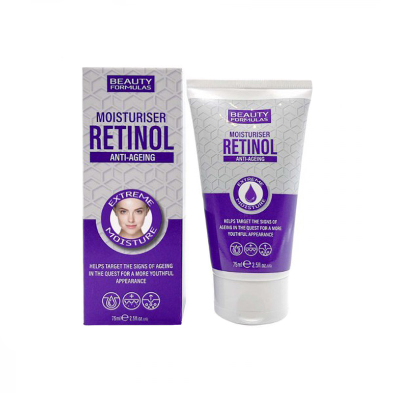Beauty Formulas Anti Aging Retinol Moisturiser 75ml