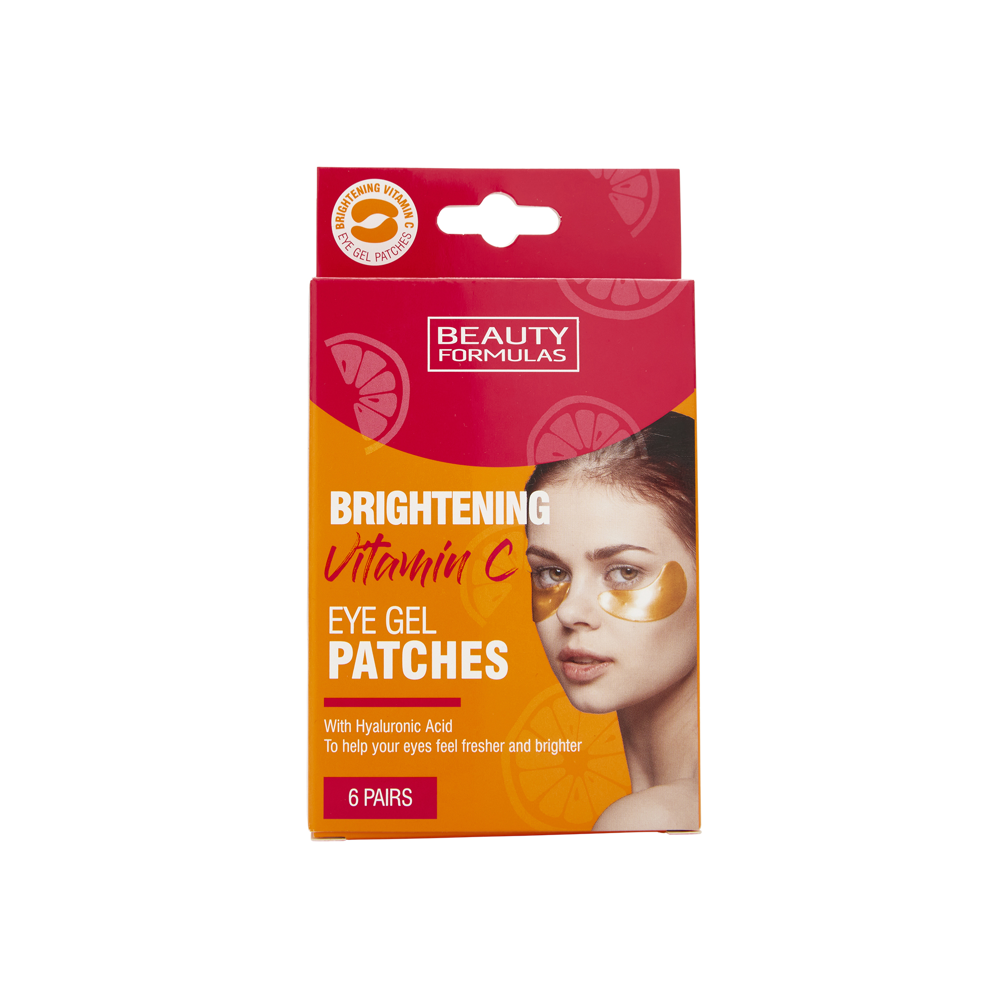 Beauty Formulas Brightening Vitamin C Eye Gel Patches 6 Pairs