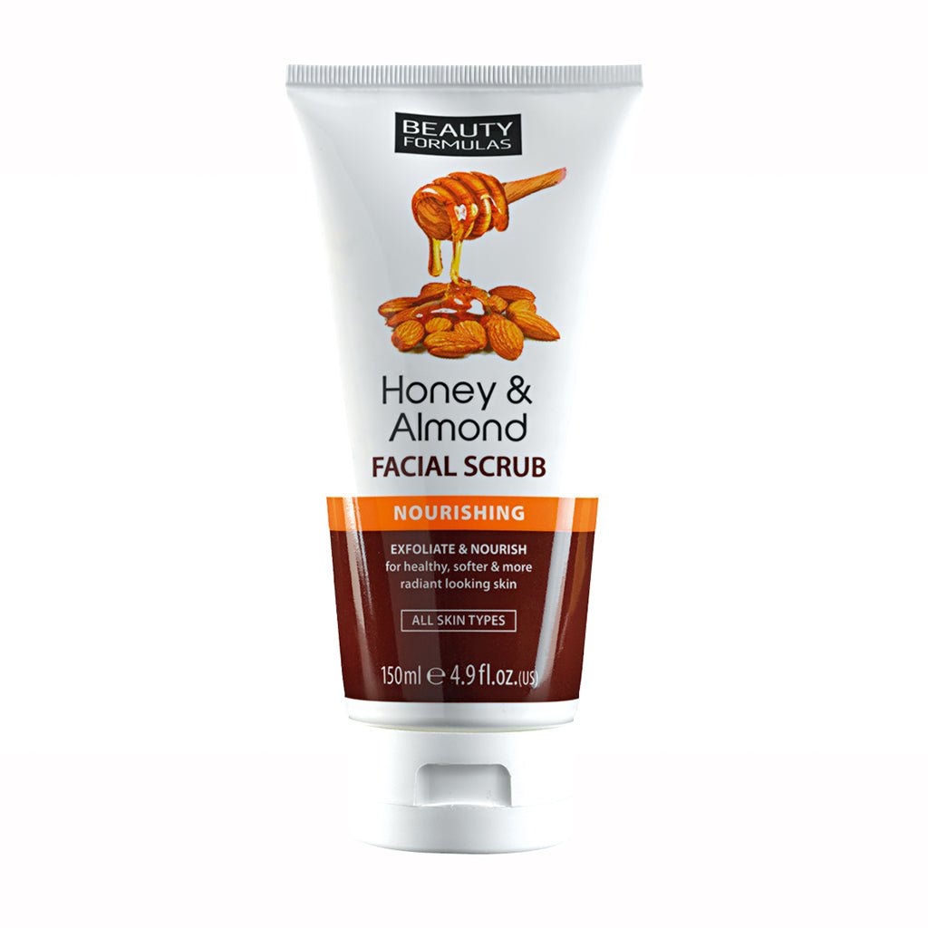 Beauty Formulas Nourishing Honey & Almond Facial Scrub 150ml