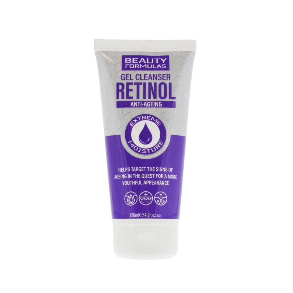 Beauty Formulas Retinol Anti-Ageing Gel Cleanser 150ml