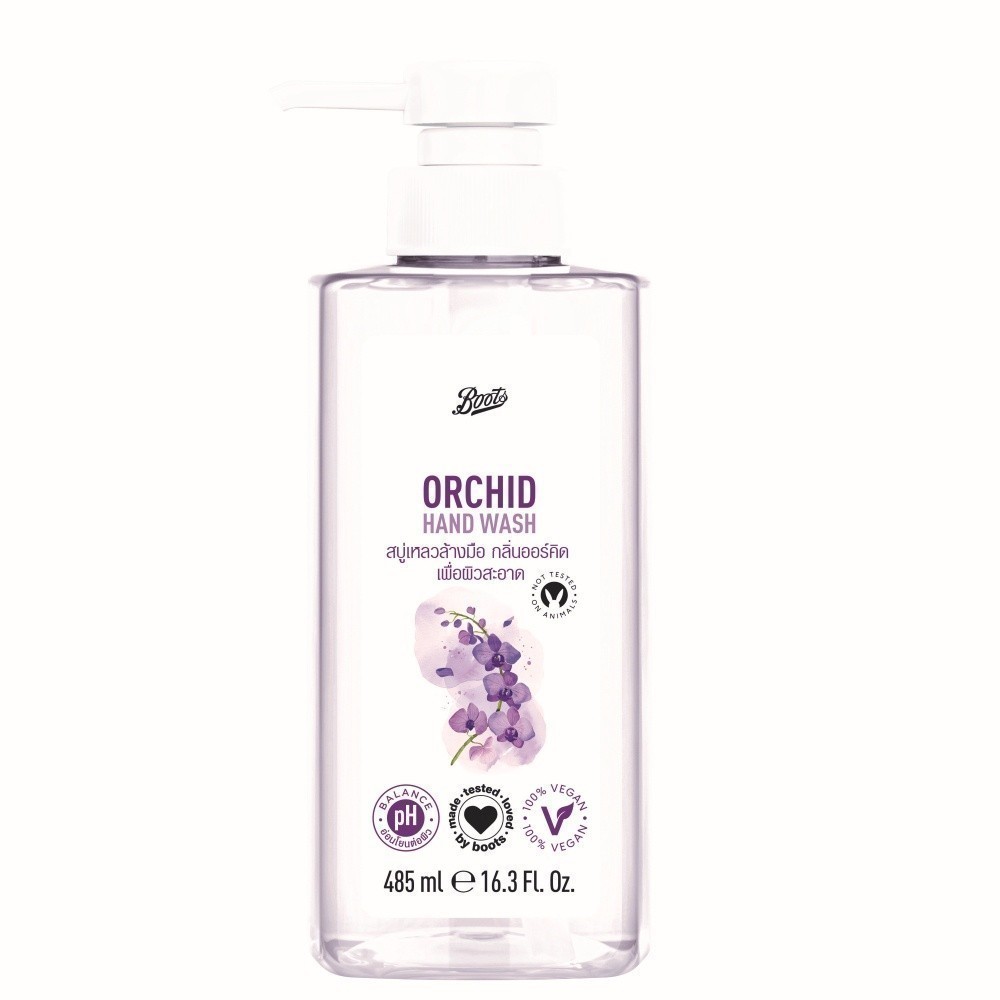 Boots Orchid Moisturising Hand Wash 485ml