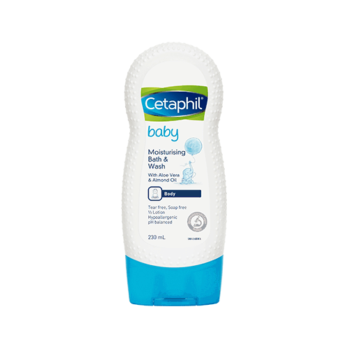 Cetaphil Baby Moisturising Bath & Wash with Aloe Vera 230ml