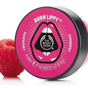 The Body Shop Born Lippy Raspberry Lip Balm 10ml