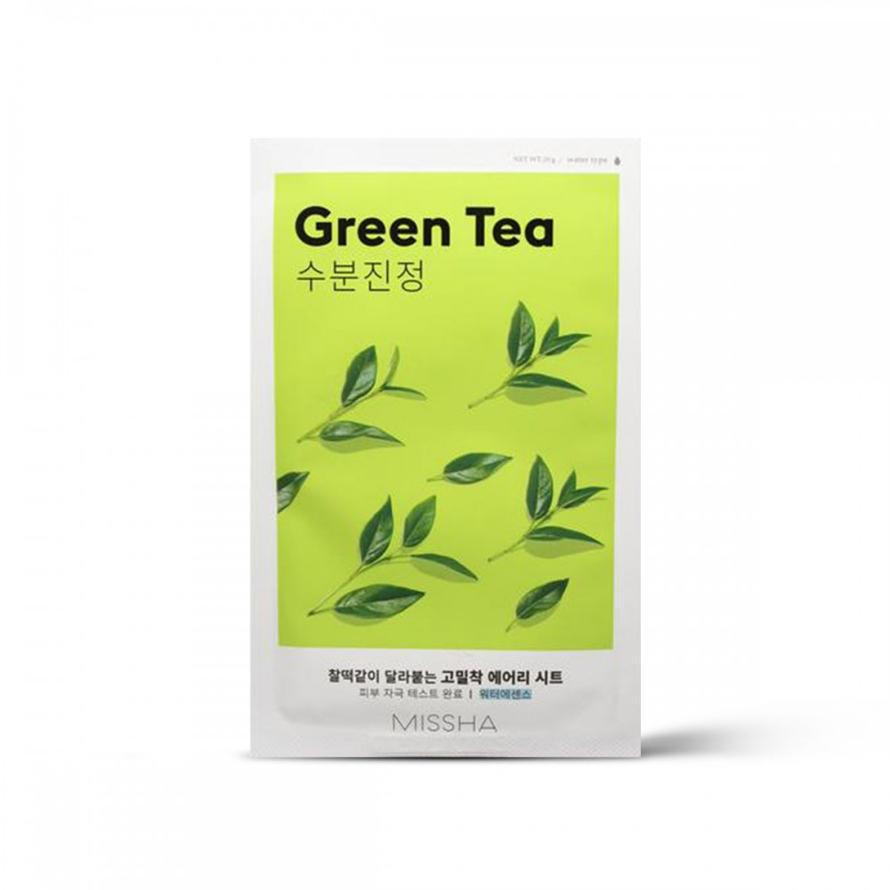 Missha Airy Fit Green Tea Sheet Mask 19gm