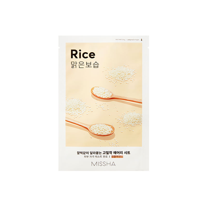 Missha Airy Fit Rice Sheet Mask 19gm