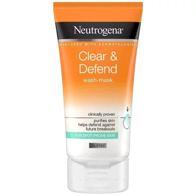 Neutrogena Clear & Defend Wash Mask 150ml