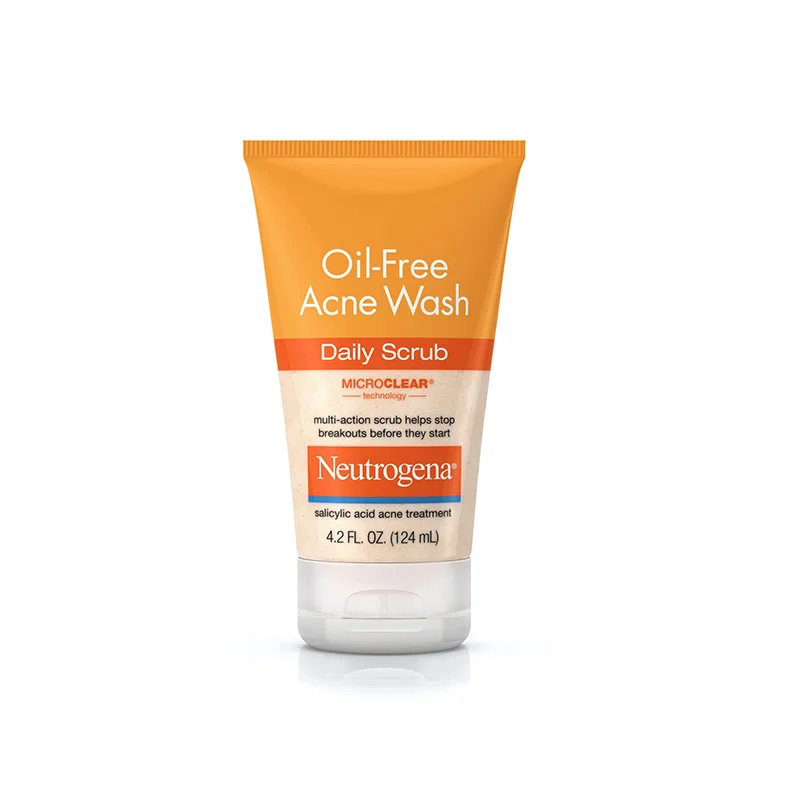 Neutrogena Oil Free Acne Wash Daily Scrub124ml