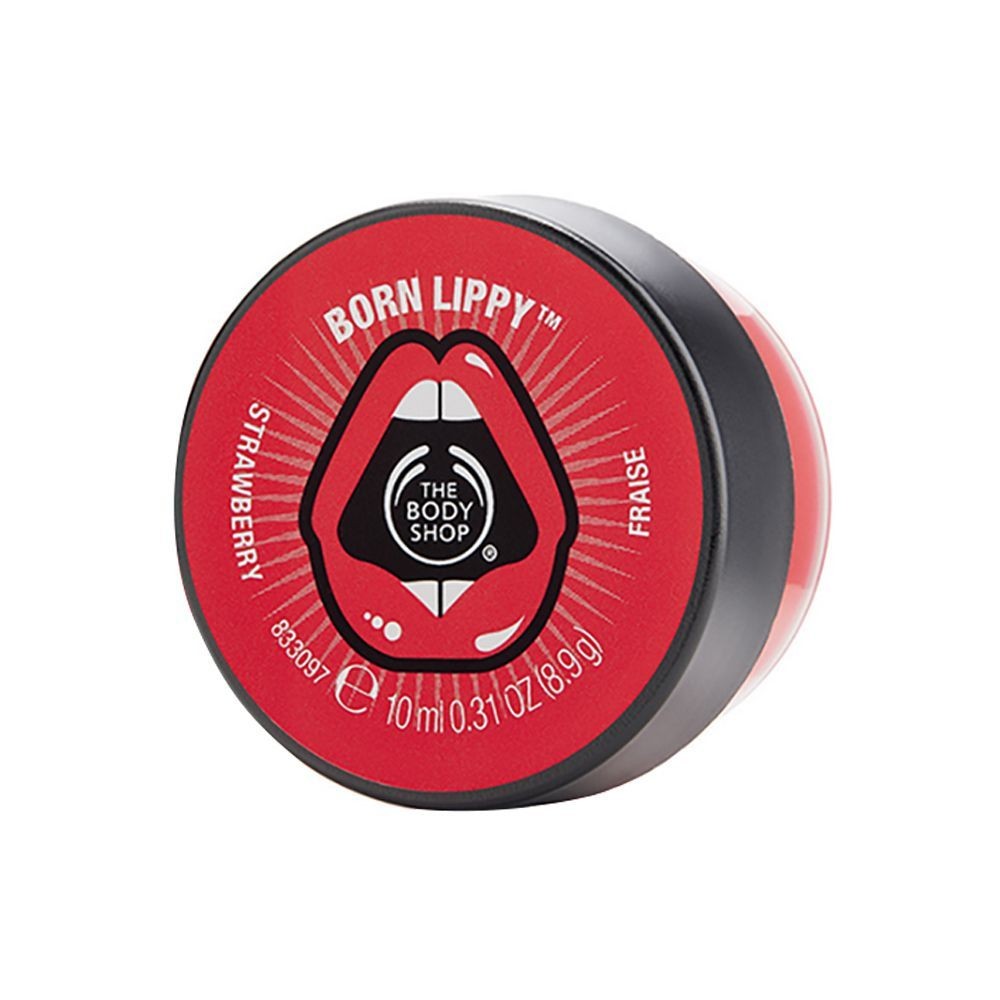 The Body Shop Born Lippy Strawberry Lip Balm 10ml